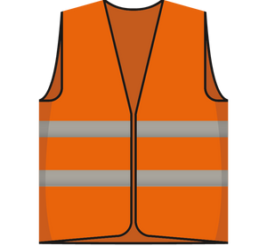 Veiligheidsvest oranje