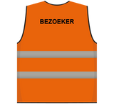 Bezoekersvest oranje