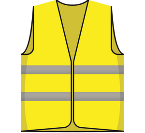 Houd voldoende afstandsvest