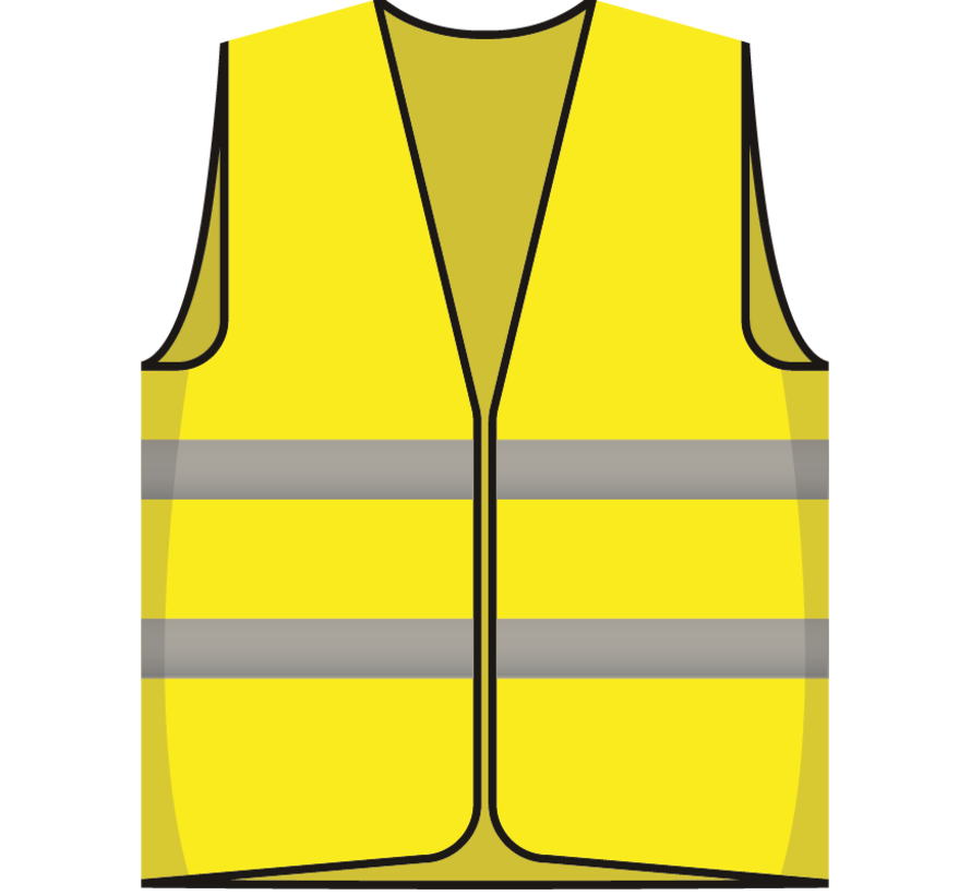 Houd voldoende afstandsvest