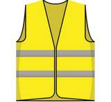 Houd voldoende afstandsvest