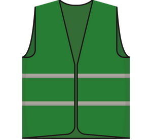 Opruimingsvest groen