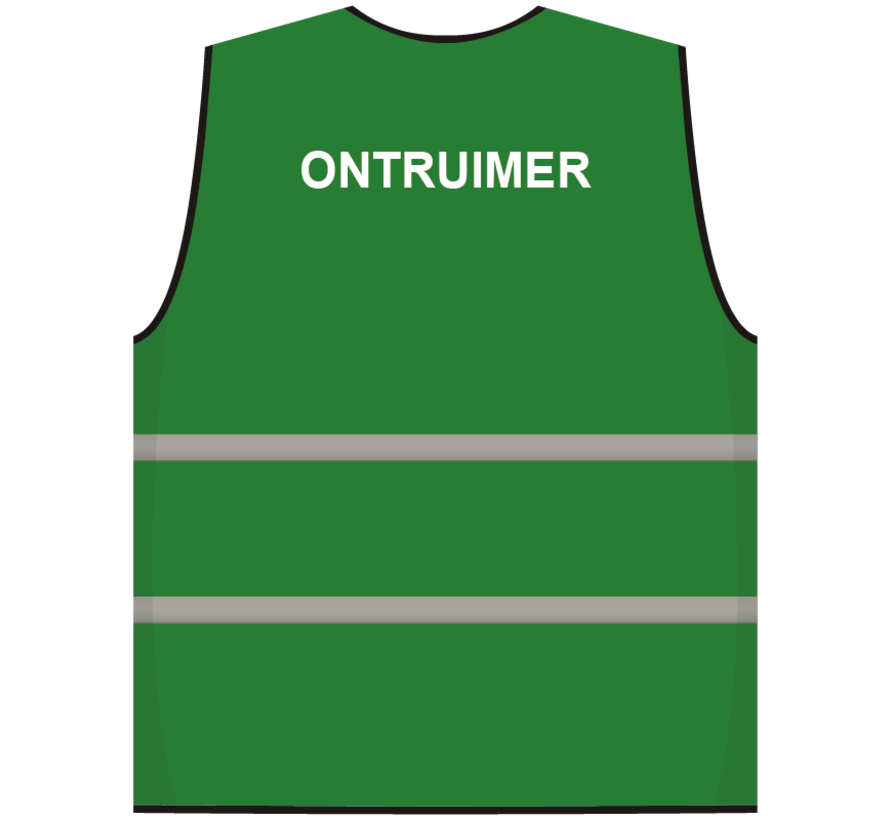 Opruimingsvest groen