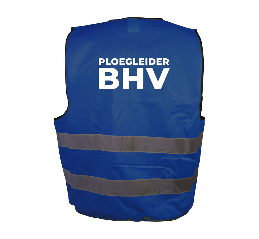 Teamleider BHV-vest blauw