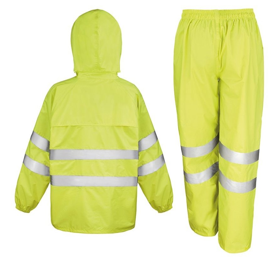 RWS reflective rain suit (Hi-Vis Safety Rain Suit)