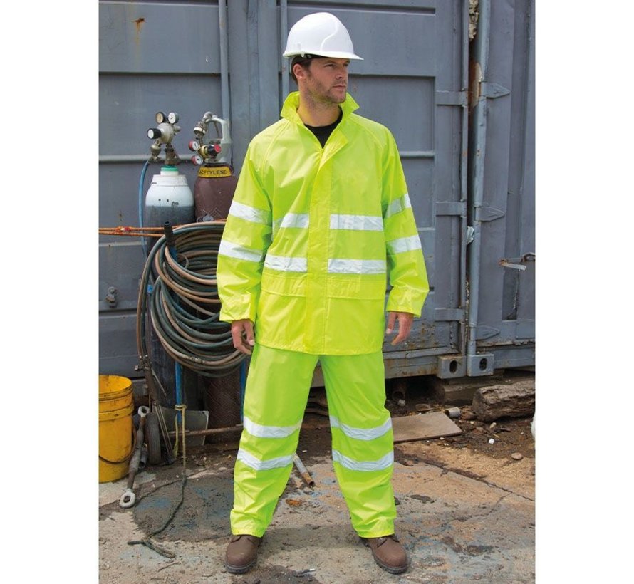 RWS reflective rain suit (Hi-Vis Safety Rain Suit)