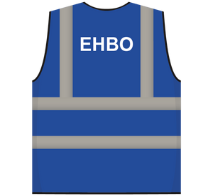 RWS veiligheidsvest EHBO blauw