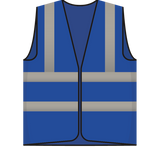 RWS veiligheidsvest EHBO blauw