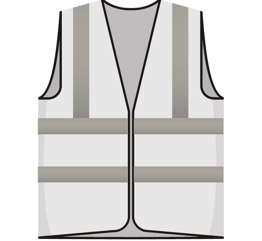 RWS veiligheidsvest teamleider wit