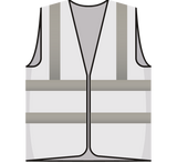 RWS veiligheidsvest teamleider wit