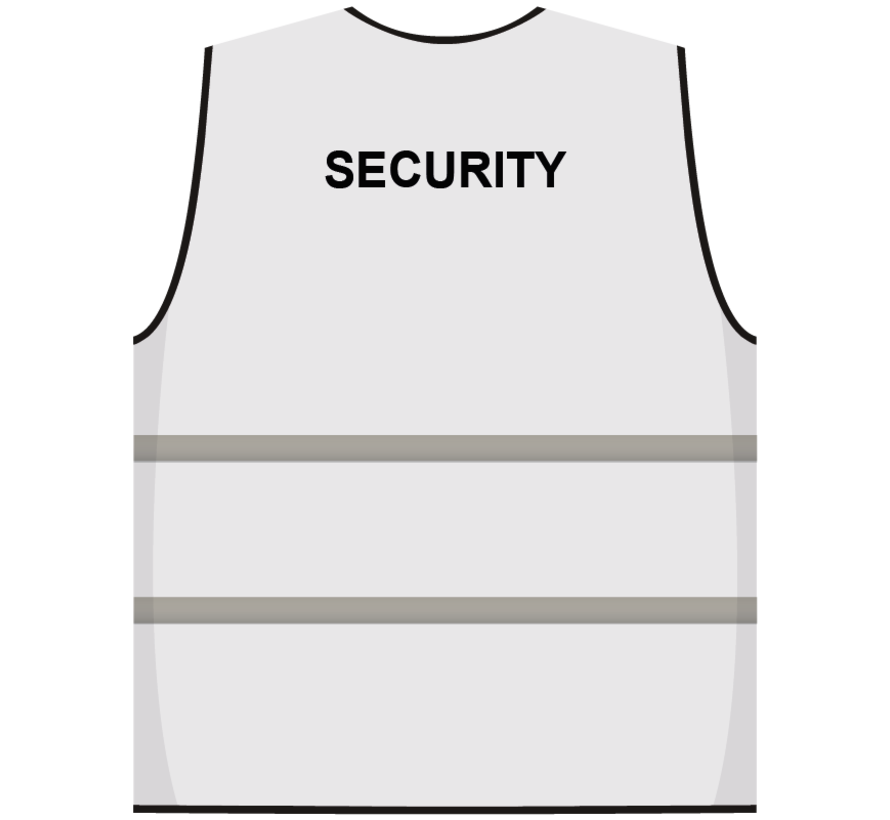 Veiligheidsvest wit