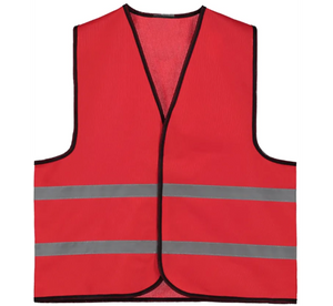 Veiligheidsvest kind rood